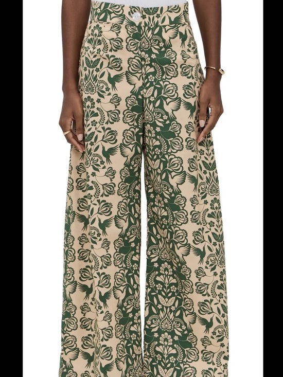 The Lulo Project Pants - NWT The Lulo Project Printed Wide Leg Pants